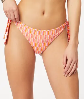 Braguita bikini brasileña, anudada laterales TWIGY IMP FOND ROSE - ETAM