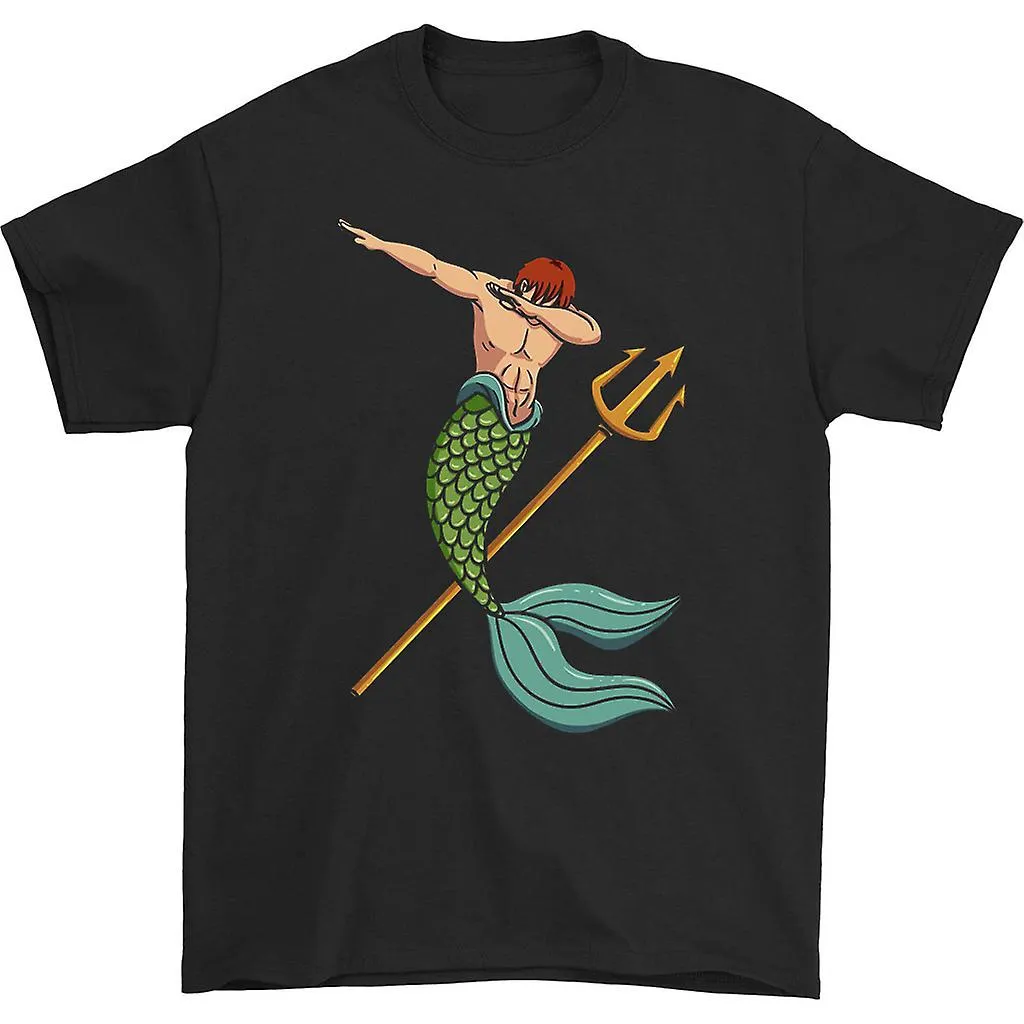 Camiseta de papá sirena Dabbing