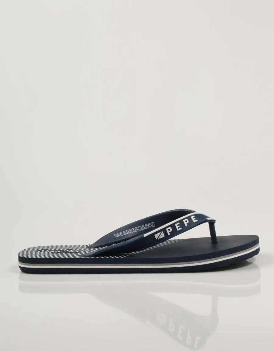  flip flops PEPE JEANS Brit Pepe Origins Pool en Navy Blue 78449