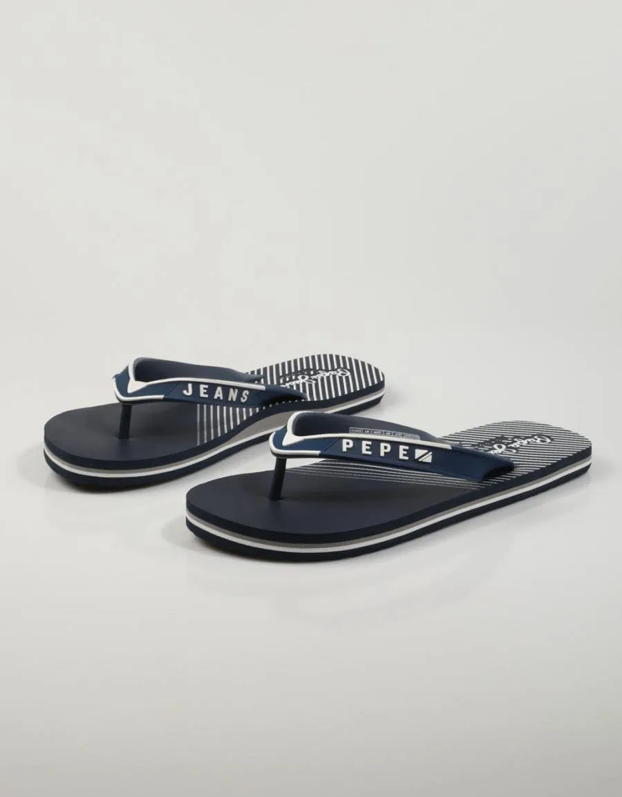  flip flops PEPE JEANS Brit Pepe Origins Pool en Navy Blue 78449