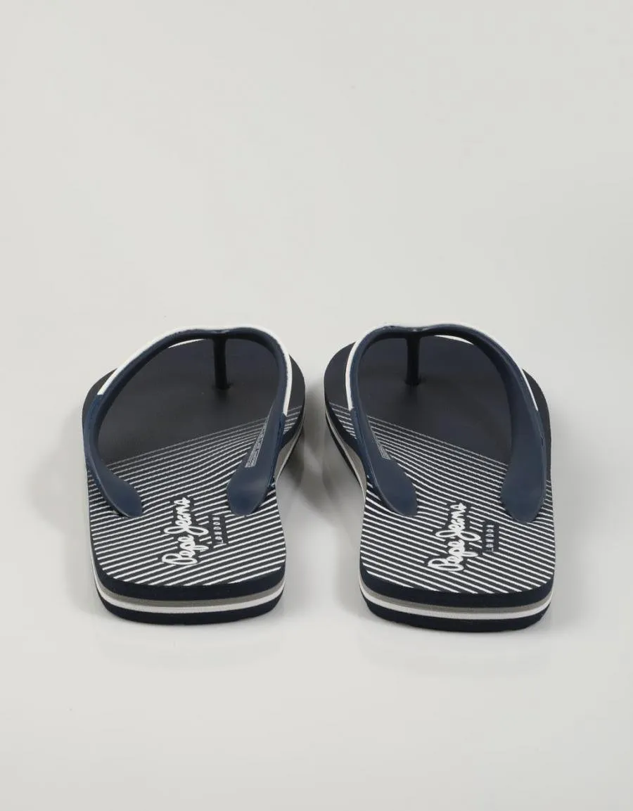  flip flops PEPE JEANS Brit Pepe Origins Pool en Navy Blue 78449