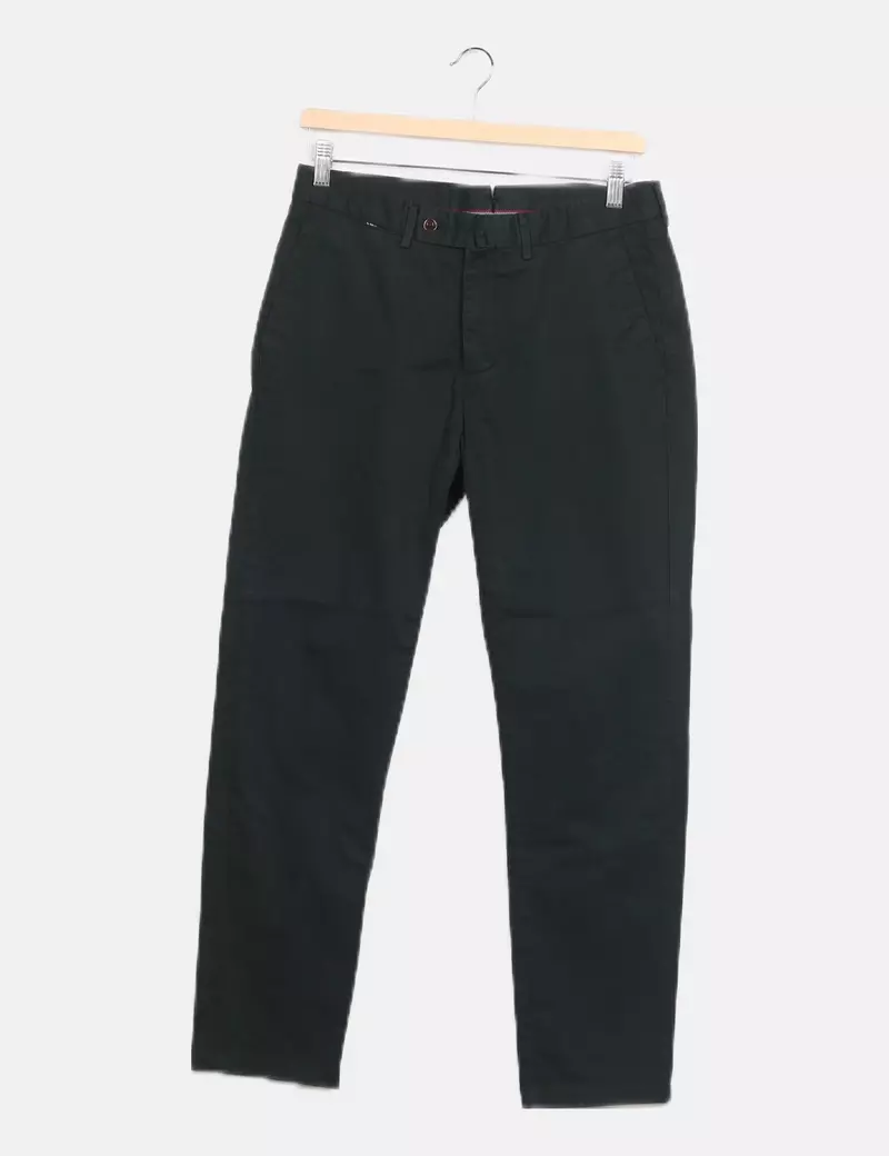 Hackett London Pantalón chino verde