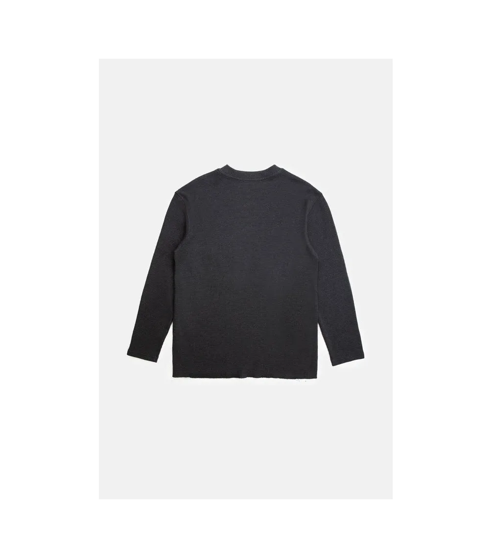 Jersey RHYTHM Classic Waffle Knit - Vintage black