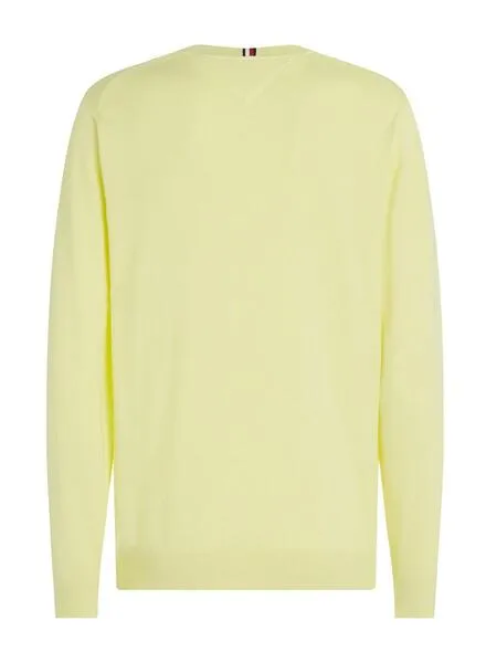 Jersey Tommy Hilfiger Mouline Amarillo Para Hombre