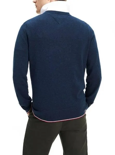 jersey tommy hilfiger mouline marino para hombre