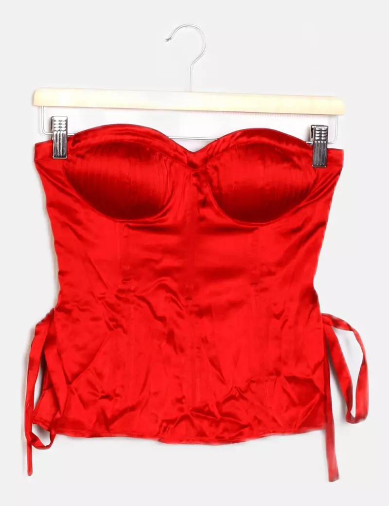 LPA Corset palabra de honor rojo