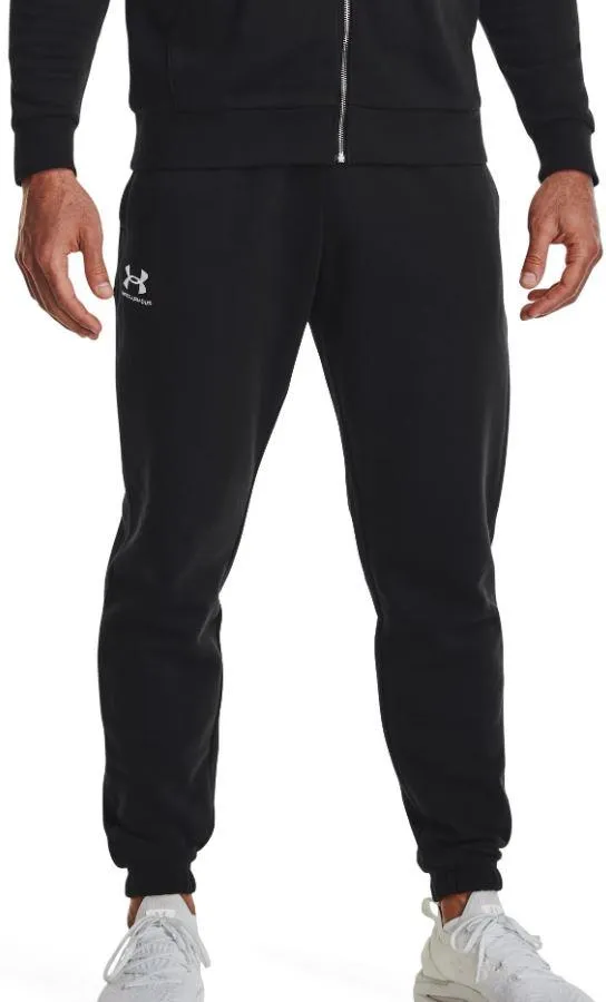 Pantalón Largo Under Armour Essential Fleece Jogger Negro