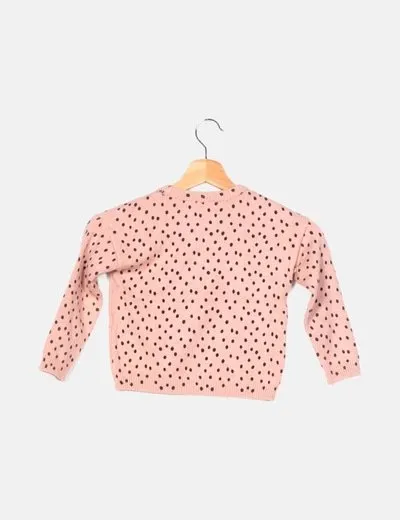 Primark Jersey rosa palo lunares negros