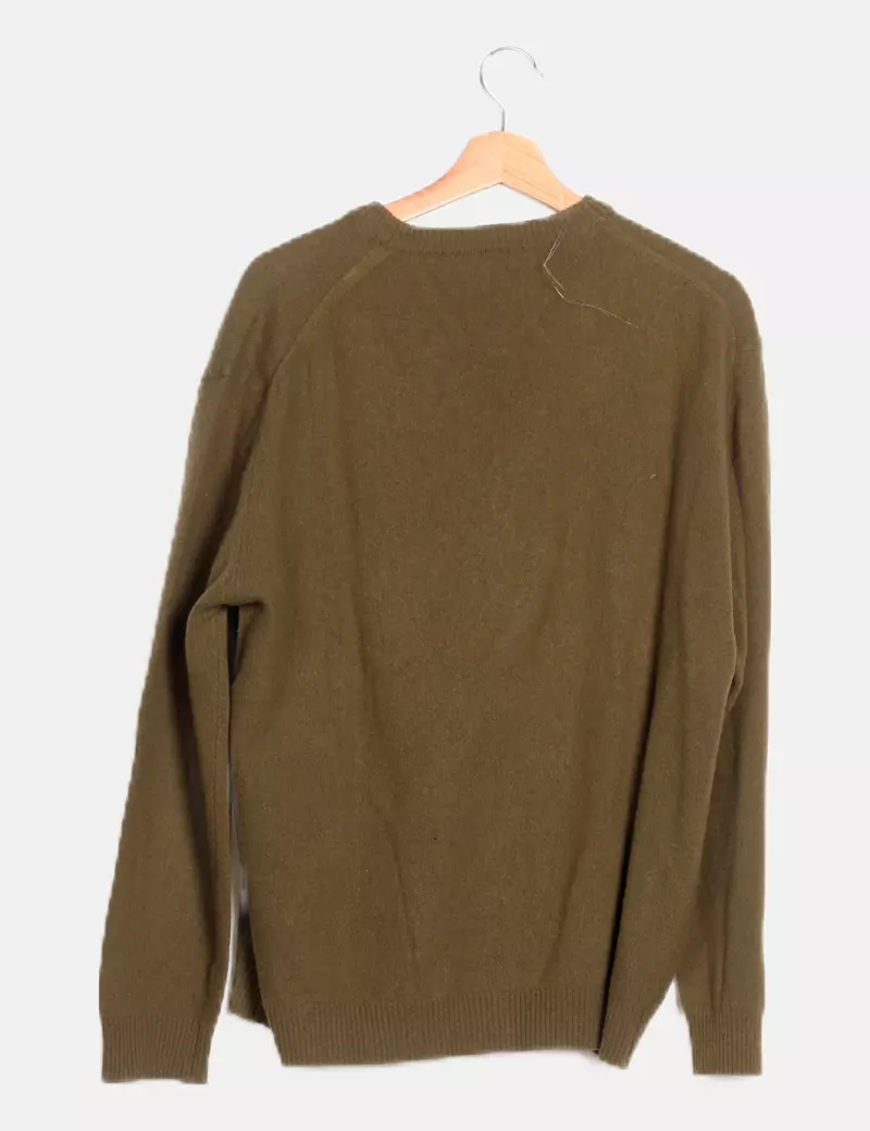 Pull&Bear Jersey verde punto