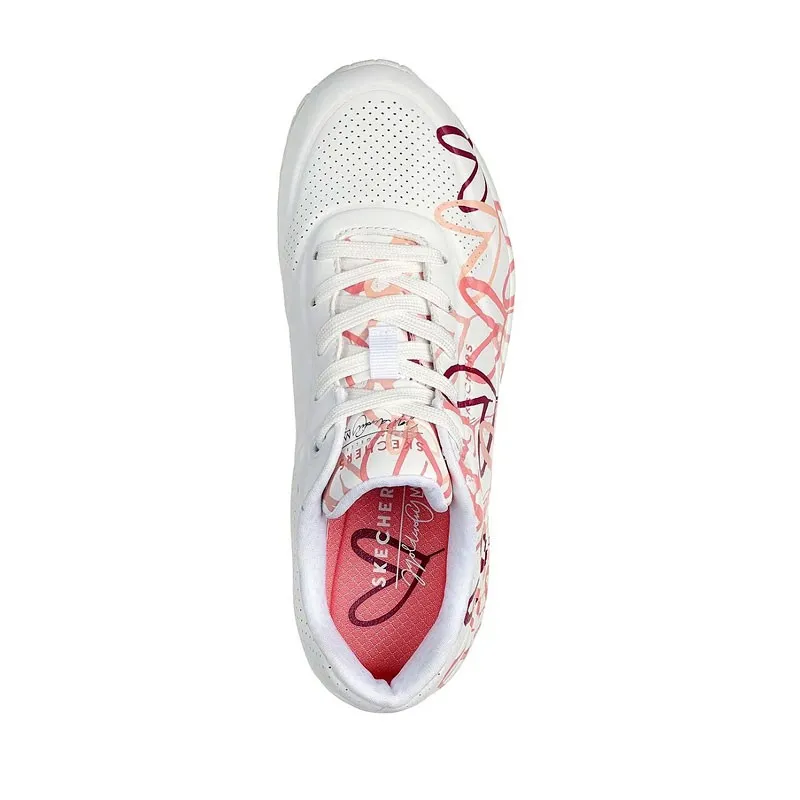 Sneakers Skechers 155507 Mujer Blanco-rosa