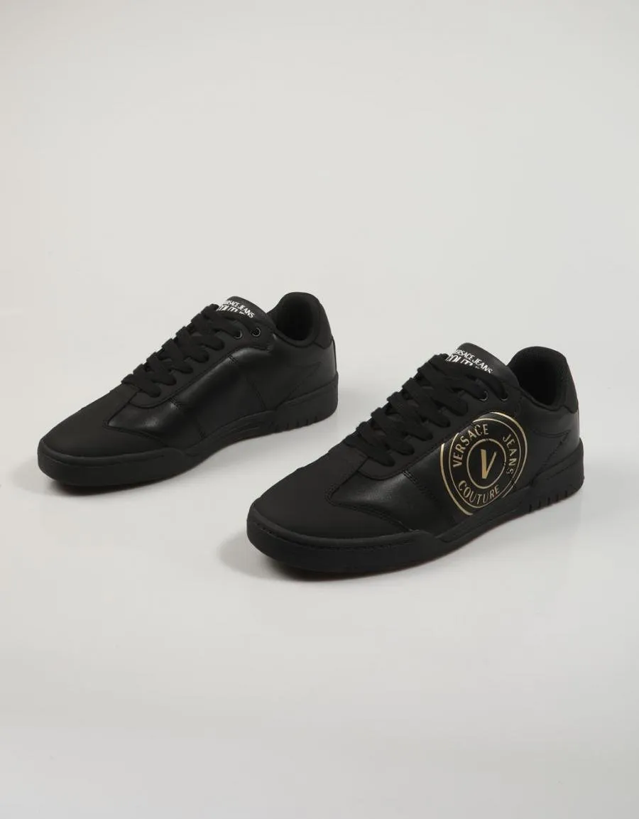  sneakers VERSACE Vj043 Fondo Brooklyn 75ya3sd1 en Black 83236