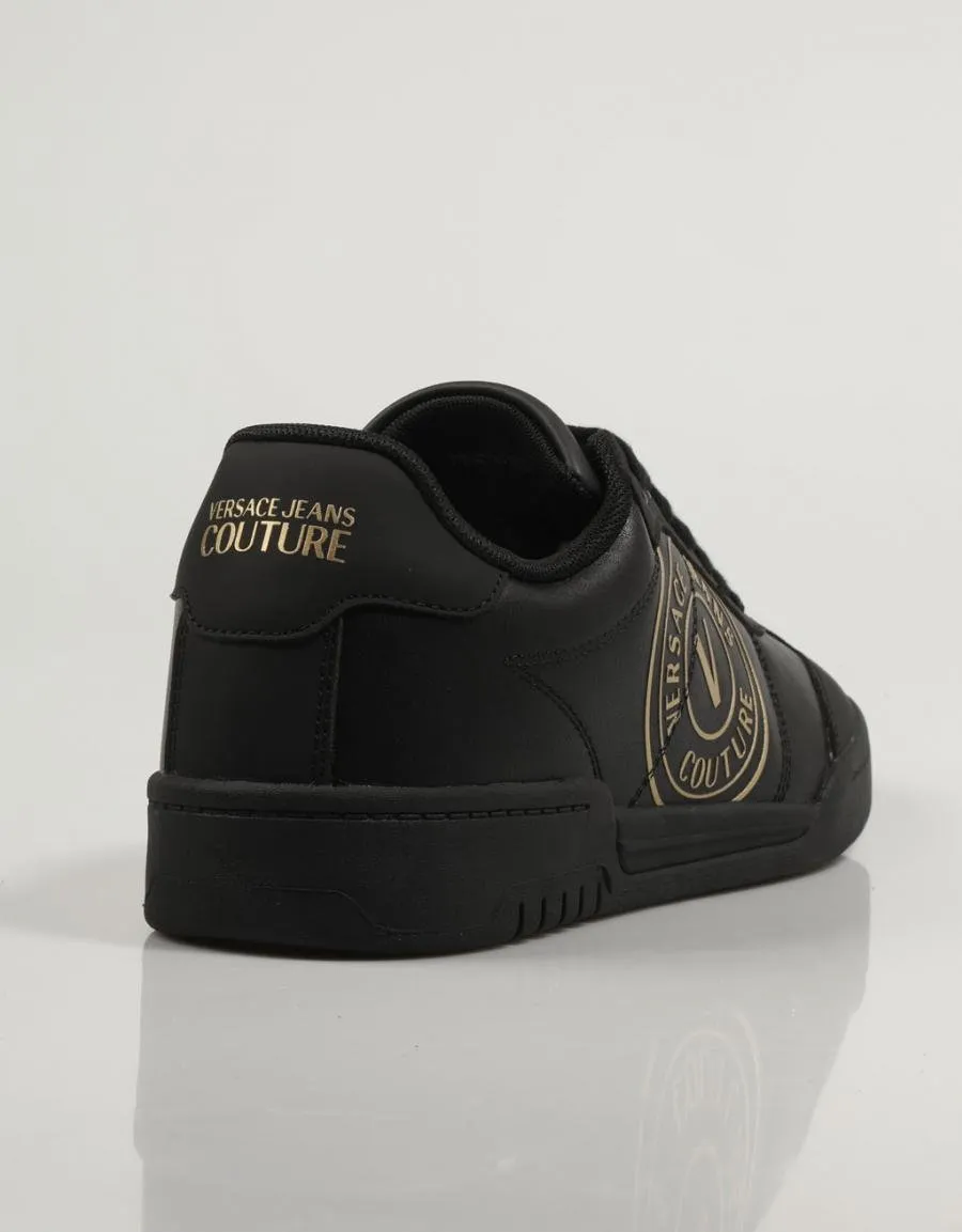  sneakers VERSACE Vj043 Fondo Brooklyn 75ya3sd1 en Black 83236