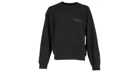 Sudadera de jersey negra con estampado de logo Fear Of God Essentials en algodón Negro 