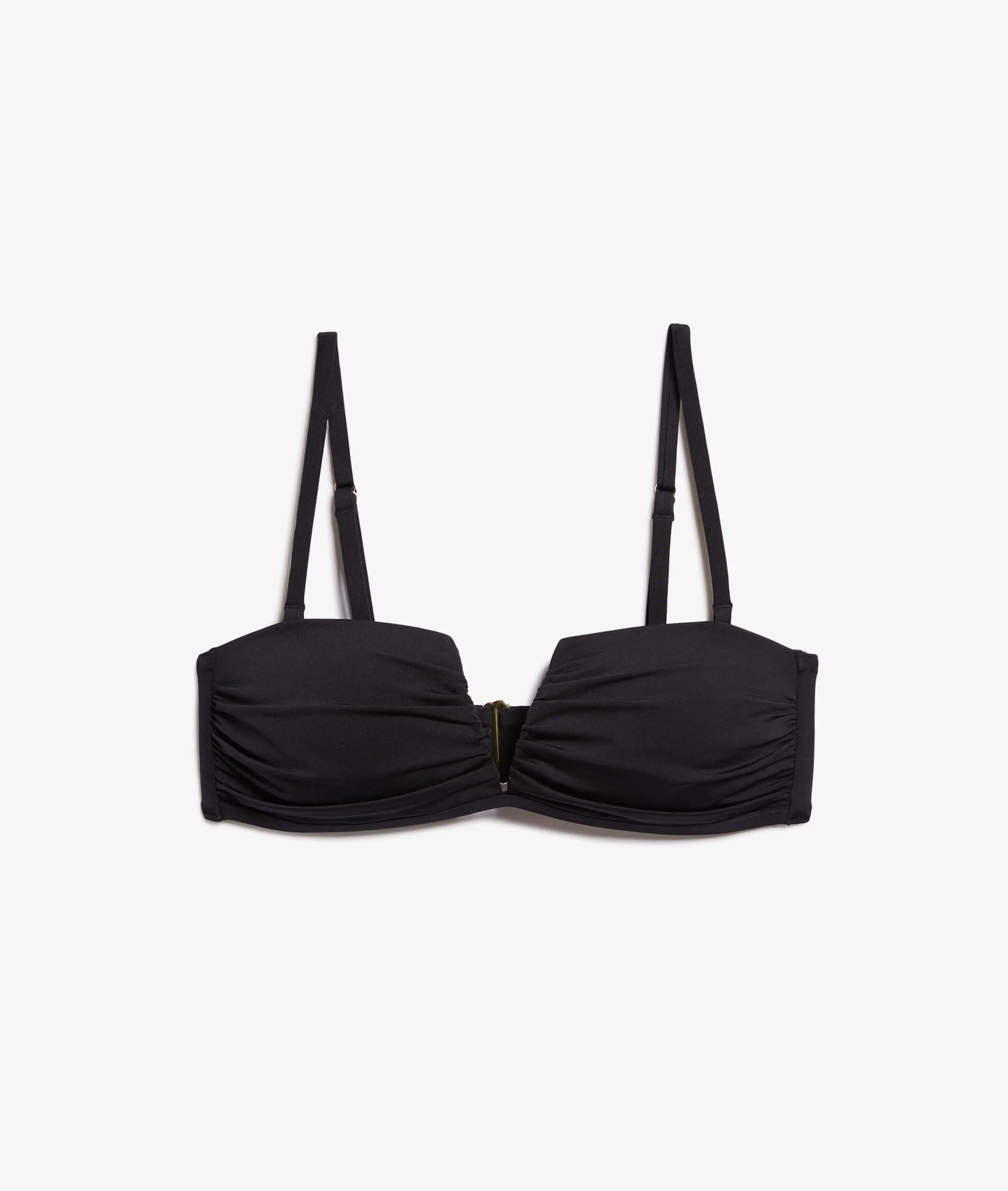 Sujetador bikini bandeau. Tirantes extraíbles PERFECT NOIR - ETAM