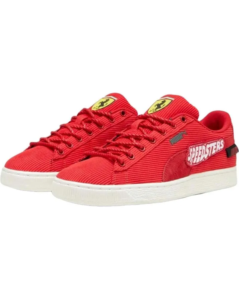 Zapatillas deporte PUMA  de Hombre ZAPATILLAS SNEAKERS SCUDERIA FERRARI CLYDE PARA HOMBRE EN CO  ROJO